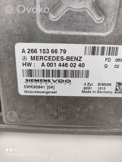 Mercedes-Benz B W245 Užvedimo komplektas A2661536679