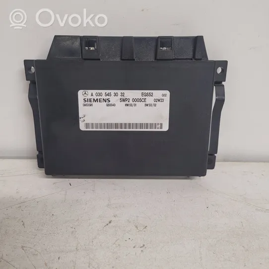 Mercedes-Benz S W220 Gearbox control unit/module A0305453032