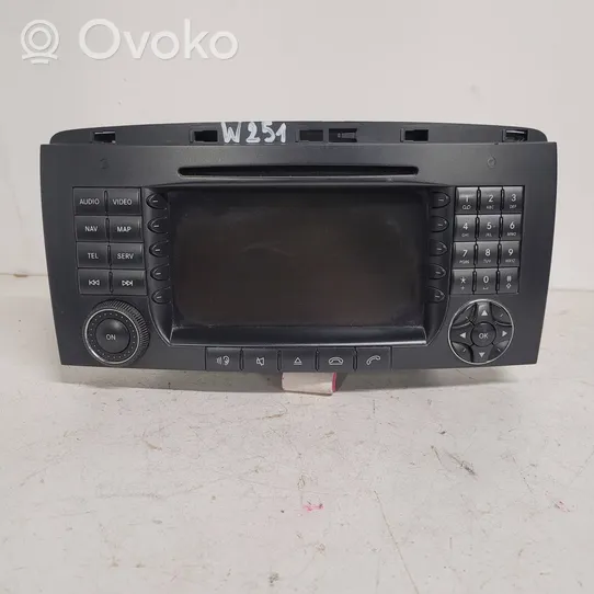 Mercedes-Benz R W251 Radio/CD/DVD/GPS-pääyksikkö A2518200979