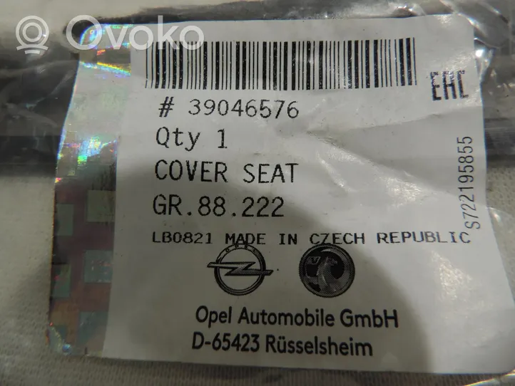 Opel Astra K Poszycie fotela 39046576