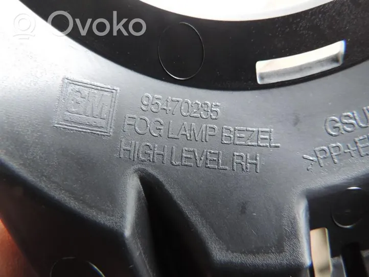 Opel Mokka Etupuskurin alempi jäähdytinsäleikkö 95470235