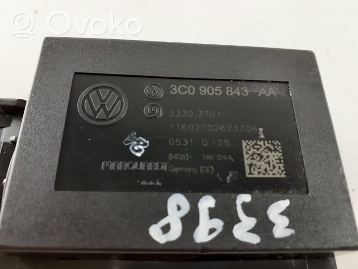 Volkswagen PASSAT B7 Verrouillage de commutateur d'allumage 3C0905843AA