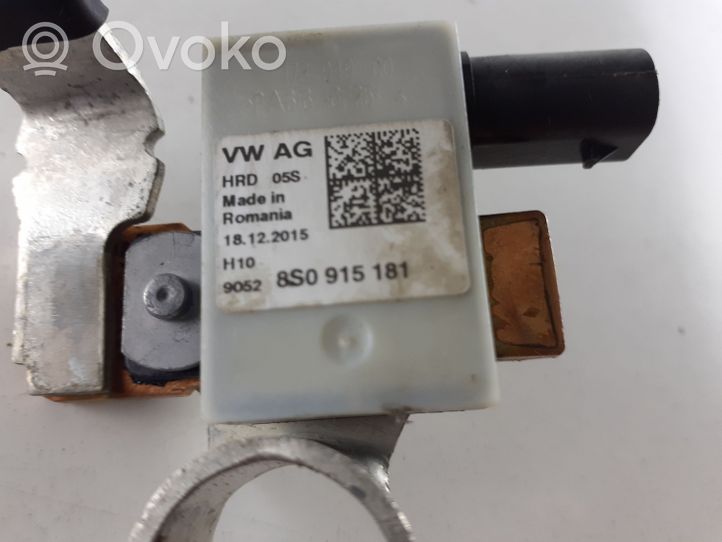 Audi Q7 4M Negative earth cable (battery) 8S0915181