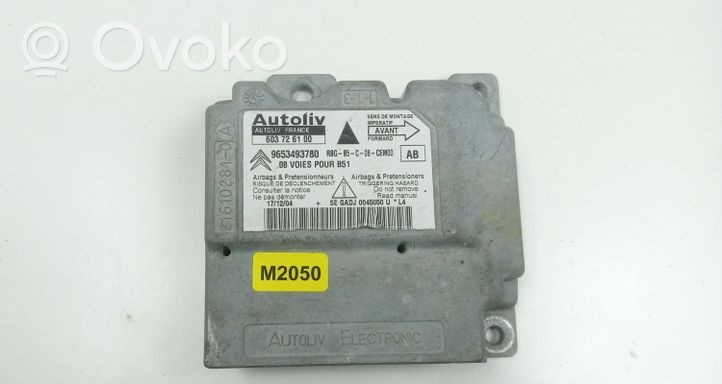 Citroen C4 I Module de contrôle airbag 9653493780