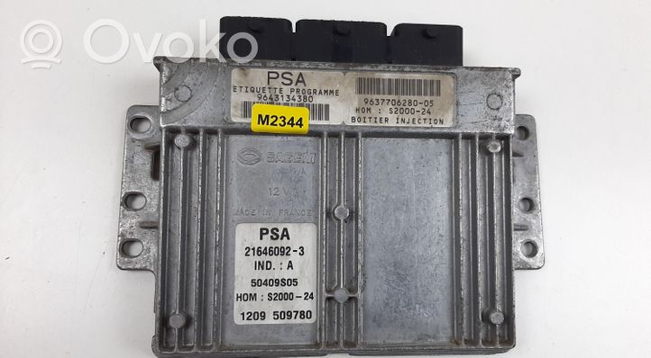 Citroen Berlingo Sterownik / Moduł ECU 9643134380