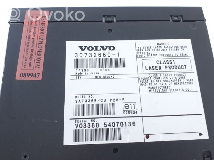 Volvo XC90 Navigaatioyksikkö CD/DVD-soitin 30732660