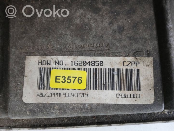 Chevrolet Alero Calculateur moteur ECU 16204850