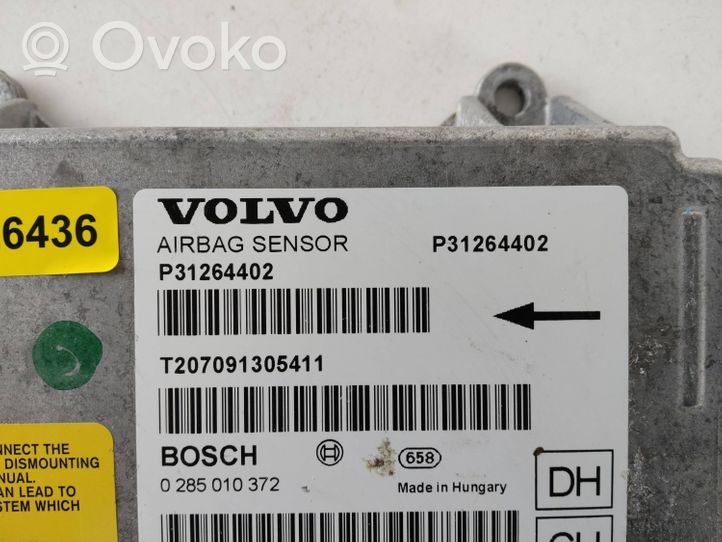 Volvo XC70 Gaisa spilvenu vadības bloks P31264402