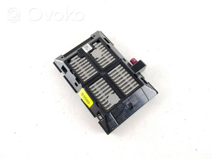 Skoda Octavia Mk3 (5E) Module de charge sans fil 3V0035502