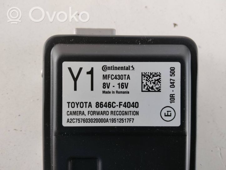 Toyota C-HR Kamera szyby przedniej / czołowej 8646CF4040