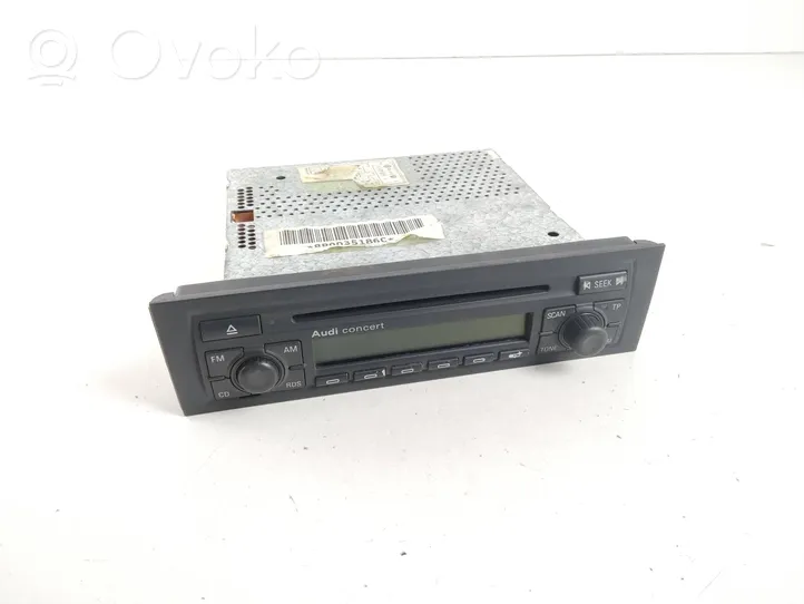 Audi A3 S3 8P Panel / Radioodtwarzacz CD/DVD/GPS 8P0035186C