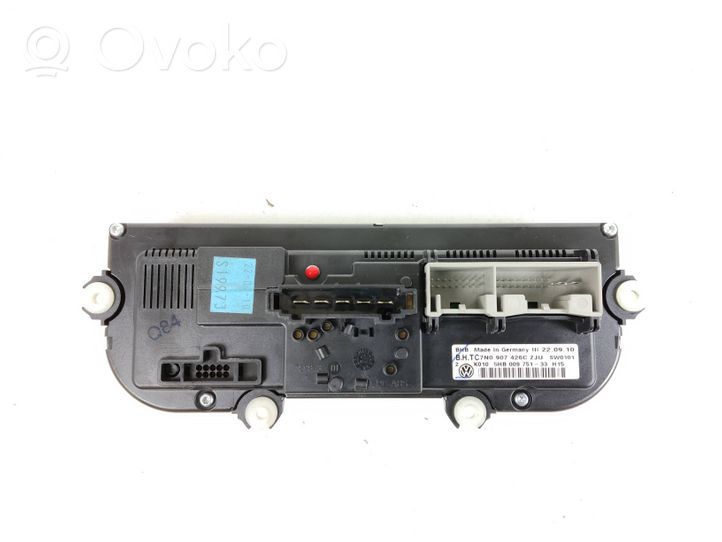 Volkswagen Caddy Climate control unit 7N0907426C