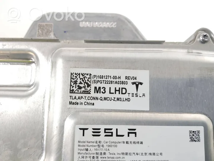 Tesla Model 3 Module confort 168127100H