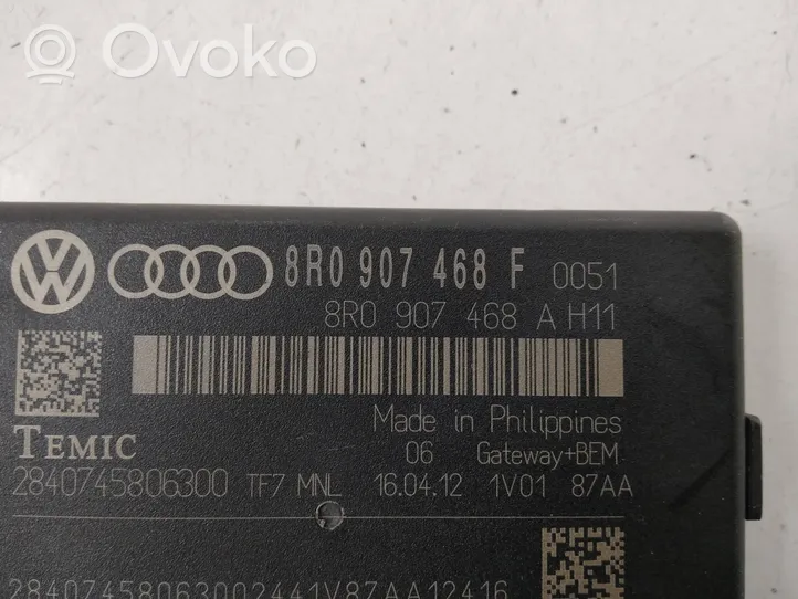 Audi A4 S4 B8 8K Modulo di controllo accesso 8R0907468F