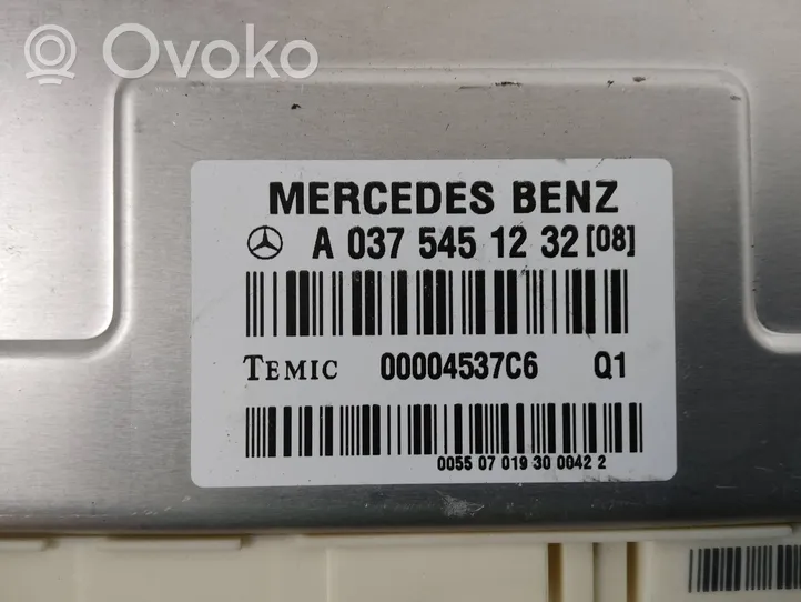 Mercedes-Benz CLS C219 Jousituksen ohjainlaite/moduuli A0375451232