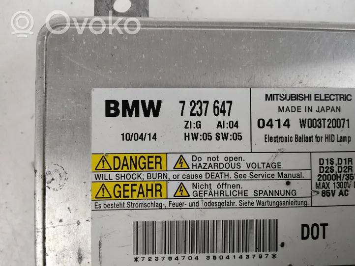 BMW 3 E90 E91 Ajovalojen virranrajoitinmoduuli Xenon 7237647