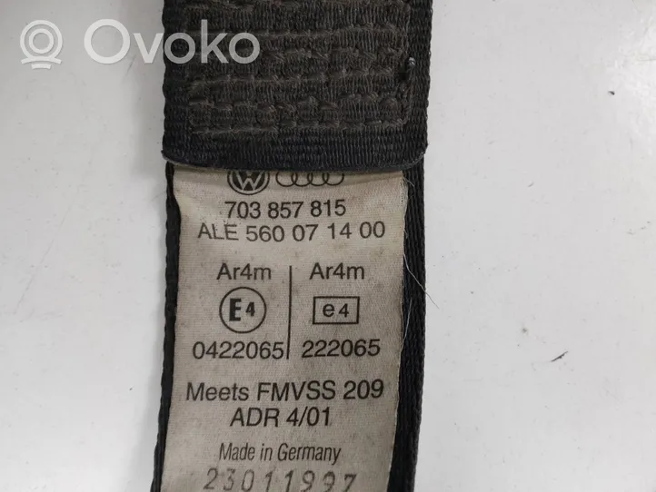 Volkswagen Transporter - Caravelle T4 Rear seatbelt 703857815