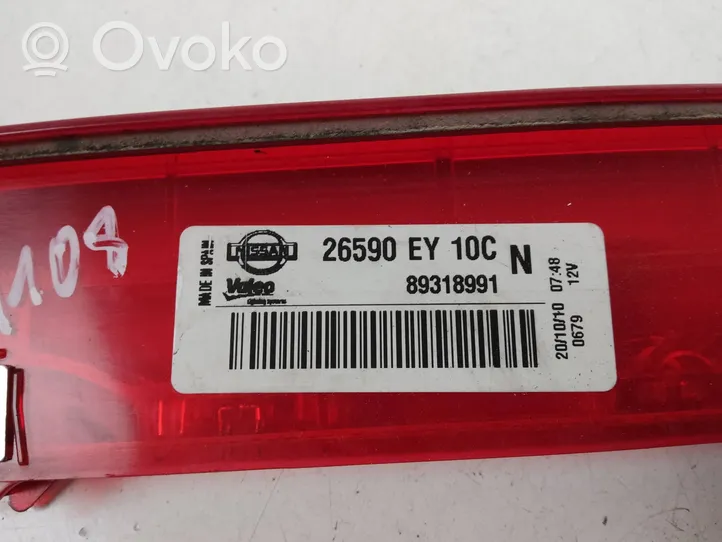 Nissan Qashqai+2 Luce d’arresto centrale/supplementare 26590EY10C