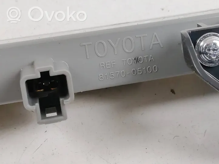 Toyota Auris E180 Luce d’arresto centrale/supplementare 8157005100