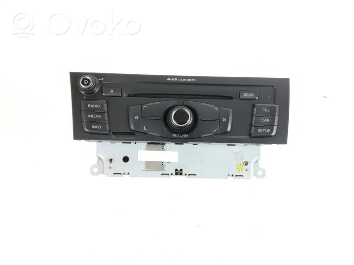 Audi A4 S4 B8 8K Radio/CD/DVD/GPS-pääyksikkö 8T1035186P