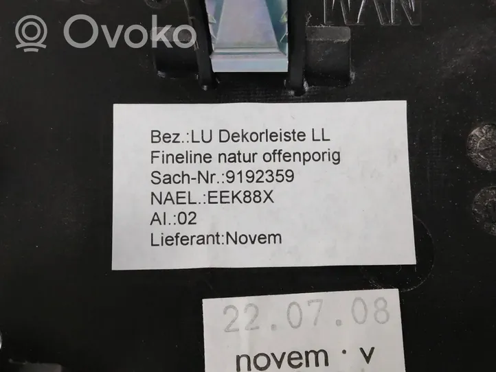 BMW 7 F01 F02 F03 F04 Moldura del panel (Usadas) 9192359