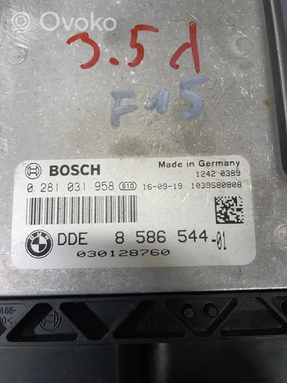 BMW X5 F15 Sterownik / Moduł ECU 8586544