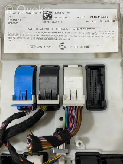 BMW 4 F36 Gran coupe Komputer / Sterownik ECU i komplet kluczy 8707679