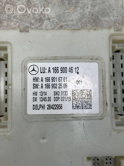 Mercedes-Benz E AMG W212 SAM control unit A1669004612