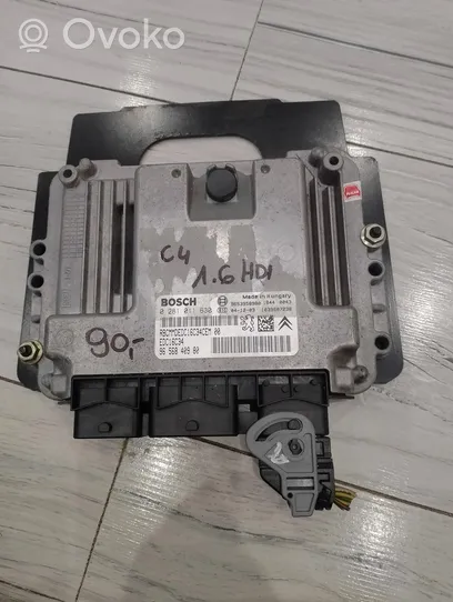 Citroen C4 I Centralina/modulo motore ECU 0281011630