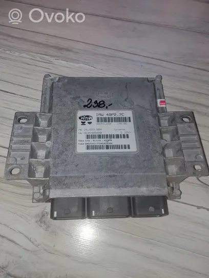 Citroen C3 Komputer / Sterownik ECU silnika 9655756680