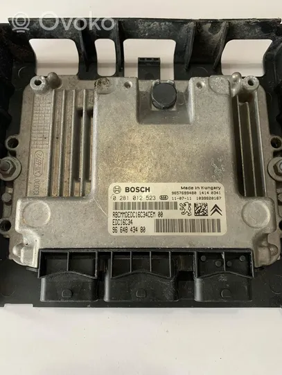 Citroen C3 Komputer / Sterownik ECU silnika 0281012523