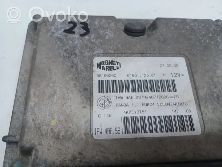 Fiat Panda II Sterownik / Moduł ECU 55196260