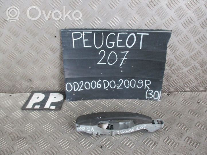 Peugeot 207 Etuoven ulkokahva 