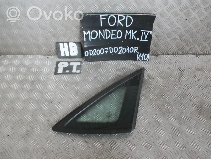 Ford Mondeo MK IV Mažasis "A" galinių durų stiklas 