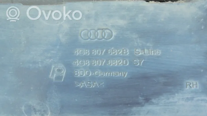 Audi A7 S7 4G Grotelės apatinės (trijų dalių) 4G8807682B