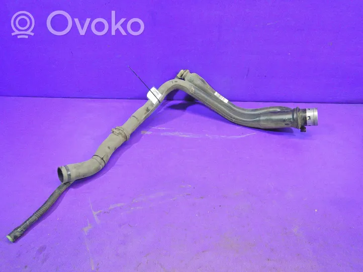 Opel Corsa D Fuel tank filler neck pipe 13214077