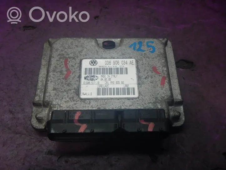 Skoda Fabia Mk1 (6Y) Komputer / Sterownik ECU silnika 