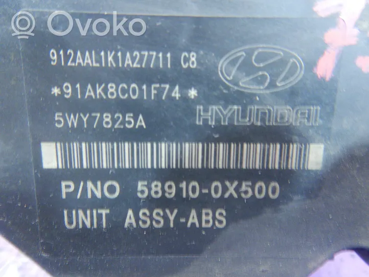 Hyundai i10 ABS Steuergerät 58910-0X500