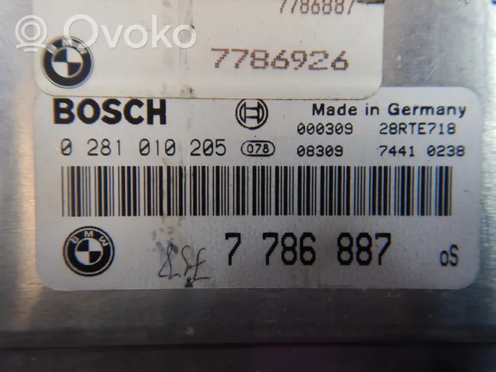 BMW 3 E36 Moottorin ohjainlaite/moduuli (käytetyt) 7786887