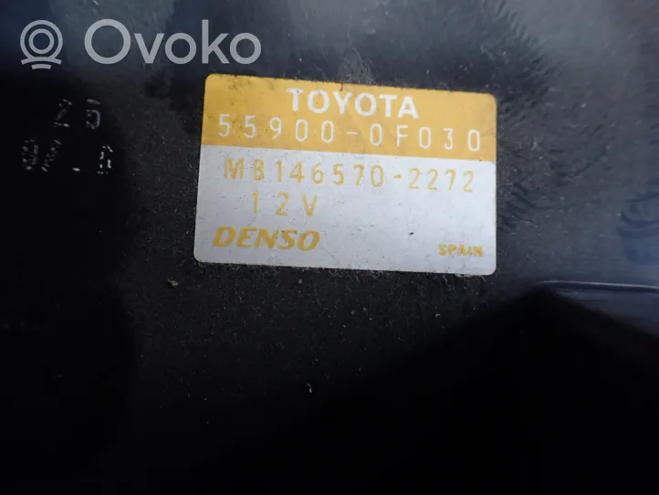 Toyota Corolla Verso E121 Sisätuulettimen ohjauskytkin 559020F010C