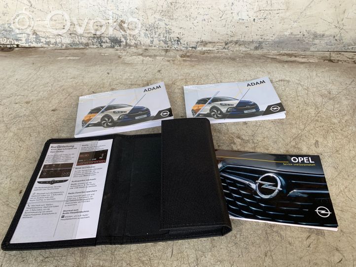 Opel Adam Serviso knygelė 
