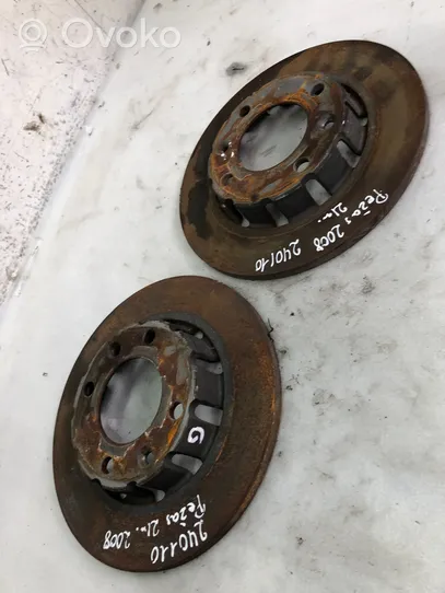 Peugeot 2008 II Rear brake disc 