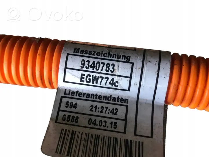 BMW i3 Cablaggio/alloggiamento cablaggio della portiera anteriore 9340783