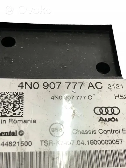 Audi A8 S8 D5 Sterownik / Moduł zawieszenia pneumatycznego 4N0907777AC