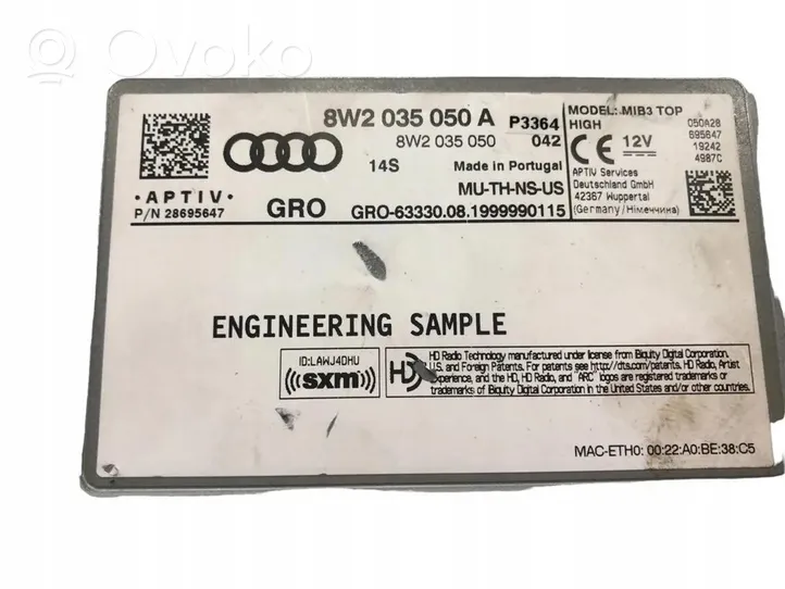 Audi A5 Interruttore/pulsante di controllo multifunzione 8W2035050A