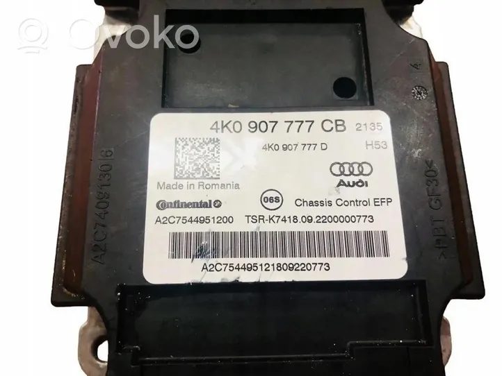 Audi A6 S6 C8 4K Module de commande suspension 4K0907777CB