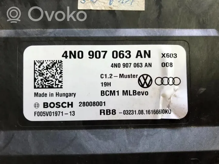 Audi A8 S8 D5 Moduł / Sterownik komfortu 4N0907063AN