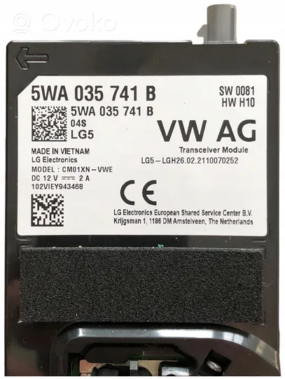 Volkswagen Golf VIII Centralina antenna 5WA035741B