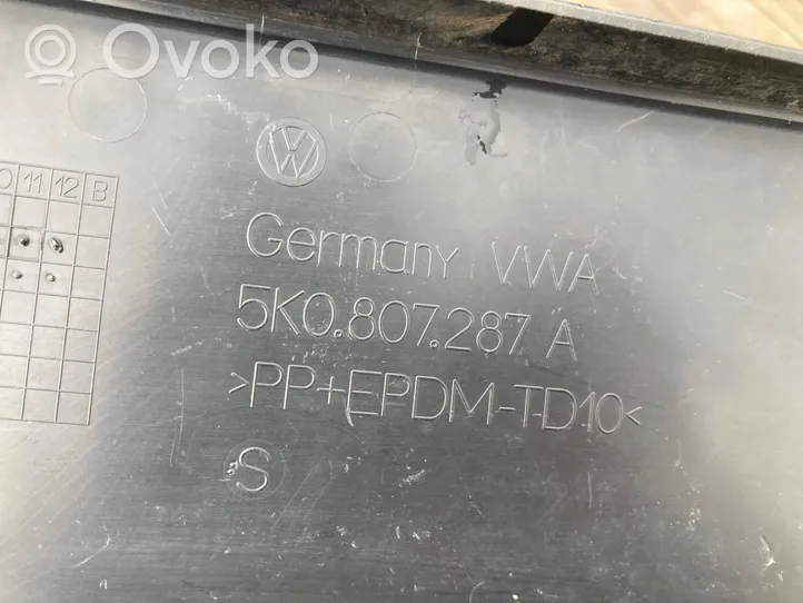 Volkswagen Golf VI Number Plate Surrounds Holder Frame 5K0.807.287.A