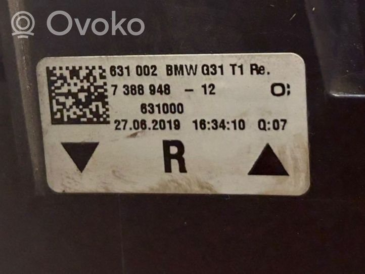 BMW 5 G30 G31 Luci posteriori 7388948